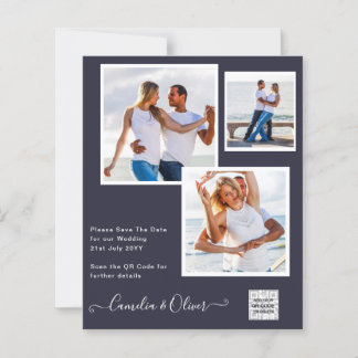 Papier FAIRE-PART DE MARIAGE photo BUDGET Date d'enregist