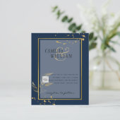 Papier FAIRE-PART DE MARIAGE photo BUDGET Enregistrer la  (Debout devant)