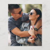 Papier Faire-part de mariage photo de la bande dessinée b (Dos)