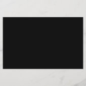 Papier Faire-part de mariage photo noir et blanc Budget (Dos)