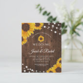 Papier Faire-part de mariage Russe des lumières à chaîne  (Debout devant)