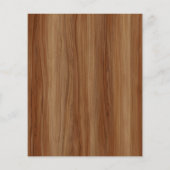 Papier Faire-part de mariage rustique automne Budget (Dos)