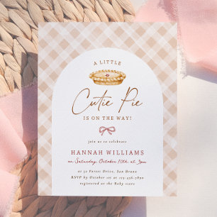 Papier Faire-part de naissance Cutie Pie Thanksgiving Aut