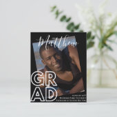 Papier FAIRE-PART D'Études BUDGÉTAIRES PHOTO Classe Moder (Debout devant)