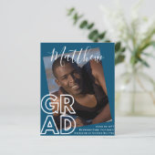 Papier FAIRE-PART D'Études BUDGÉTAIRES PHOTO Classe Moder (Debout devant)