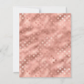 Papier Faire-part d'obtention du diplôme de Rose du budge (Dos)