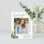 Papier Faire-part d'obtention d'un diplôme de photographi (Debout devant)