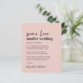 Papier Faire-part Mariage plus petit (Debout devant)