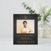 Papier Faire-part photo de l'école de droit budgétaire (Debout devant)