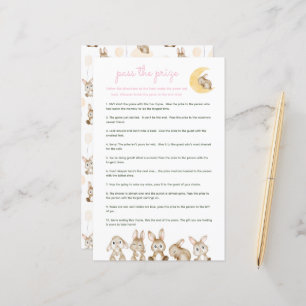 Papier Faire passer le jeu de la baby shower avec un ador