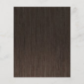 Papier Faire Simple Invitations De Mariage Rustiques Pas  (Dos)