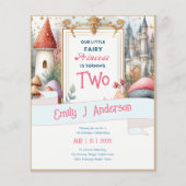 Papier Fairy Princess Anniversaire 1er 2e 3e 4e Fairycore (Devant)