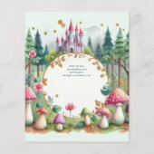 Papier Fairy Princess Anniversaire 1er 2e 3e conte de Fai (Dos)