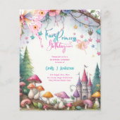 Papier Fairy Princess Party Magique Anniversaire Bash (Devant)