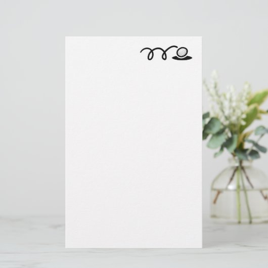 Papier fait sur commande de papeterie de thème de (Debout devant)