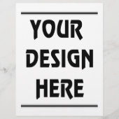 Papier Faites votre propre (Devant)