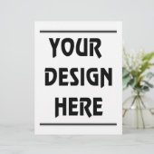 Papier Faites votre propre (Debout devant)