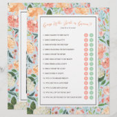 Papier Faites votre propre jeu de mariage personnalisé av (Devant / Derrière)