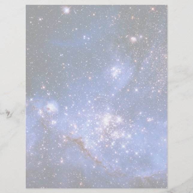 Papier Falln Blue Embrionic Starfield (Devant)