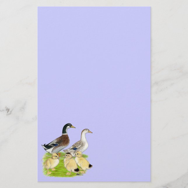 Papier Famille Silver Appleyard (Devant)