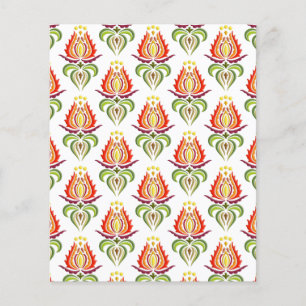 Papier Fancy Mantle : Hongrois Art Folk scrapbook patten