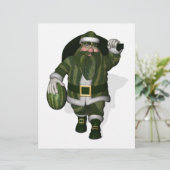 Papier Farmer de pastèque Santa Claus (Debout devant)