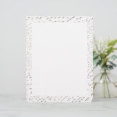 Papier Faux White Lace Fabric Arrière - plan (Debout devant)