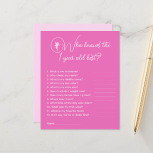 Papier Fée Qui Connaît Le Jeu De 1 An De La Meilleure Par