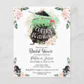 Papier Félicitations Sorcières Budget Invitations de Réce (Devant)