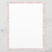 Papier Feminine Rose Combien de baisers Fête des mariées (Dos)