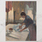 Papier Femme à repasser par Edgar Degas (Dos)