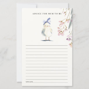 Papier Ferme de poussins mignons Conseils floraux pour la