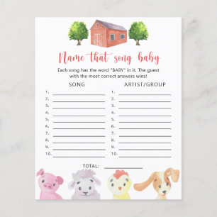 Papier Ferme - Nom que Baby Song