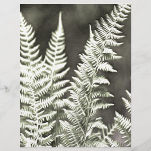 Papier Fern Artistic Abstrait