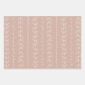 Papier Festif Boho Beige Couleur #D2AFA1 (Devant)