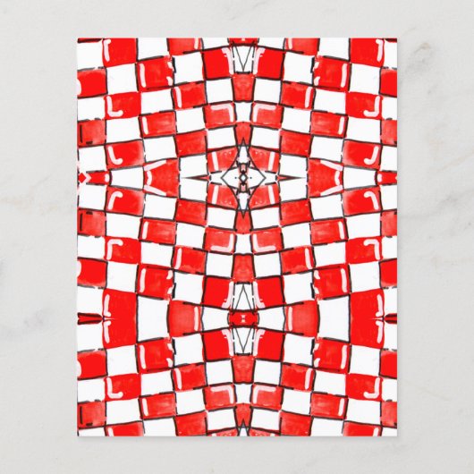 Papier Festif BUDET Retro Holly Jolly Noël Party (Dos)