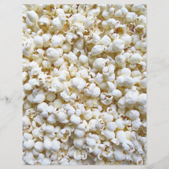 Papier Festive Popcorn Décor Photographie (Devant)