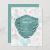 Papier fête au masque (Devant / Derrière)