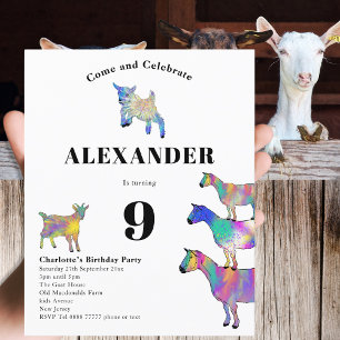 Papier Fête d'anniversaire amusante sur le thème de la ch