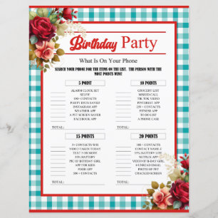 Papier Fête d'Anniversaire Bleu Classique Sur Votre Télép