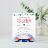 Papier Fête d'anniversaire Bowling Budget Faites monter l (Debout devant)