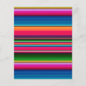 Papier Fête d'anniversaire Fiesta Piñata Mexique  (Dos)