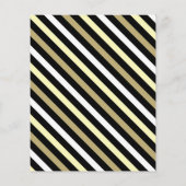 Papier Fête d'anniversaire surprise avec confettis dorés  (Dos)