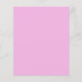Papier Fête d'anniversaire thème chèvre rose (Dos)
