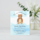 Papier Fête de Babeurre de Couple pour Bébé à Petit Budge (Debout devant)