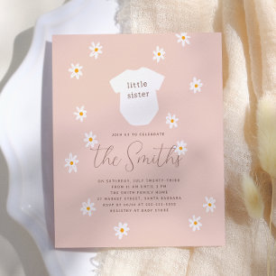 Papier Fête de Bébé Fleur de Pâquerette Bohème Petite Soe