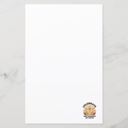 Papier Fête de la récolte de la foi - Art inspirant (Devant)