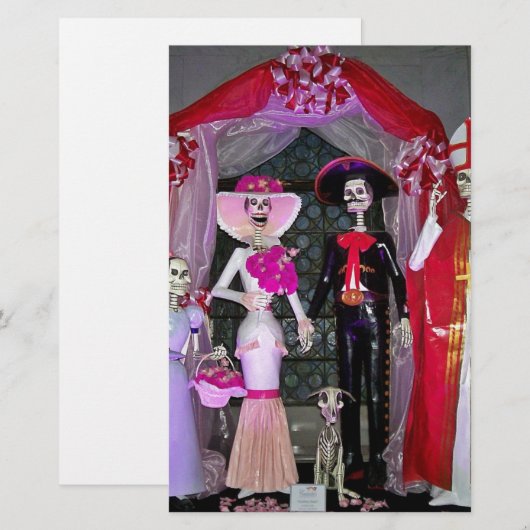 Papier Fête de mariage (Devant / Derrière)