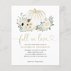 Papier Fête de mariage champêtre Budget Fleurs d'automne 