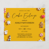 Papier Fête d'échange de biscuits de Noël au gingembre à  (Devant)